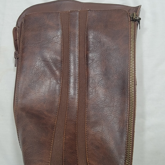 G by Guess Womens Harson Faux Leather Over-The-Knee Boots Brown Size 9 medium - Picture 13 of 14